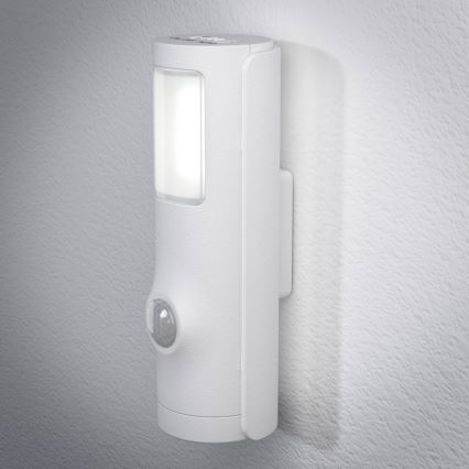 Ledvance - Luz noturna com sensor LED NIGHTLUX LED/0,35W/3xAAA IP54