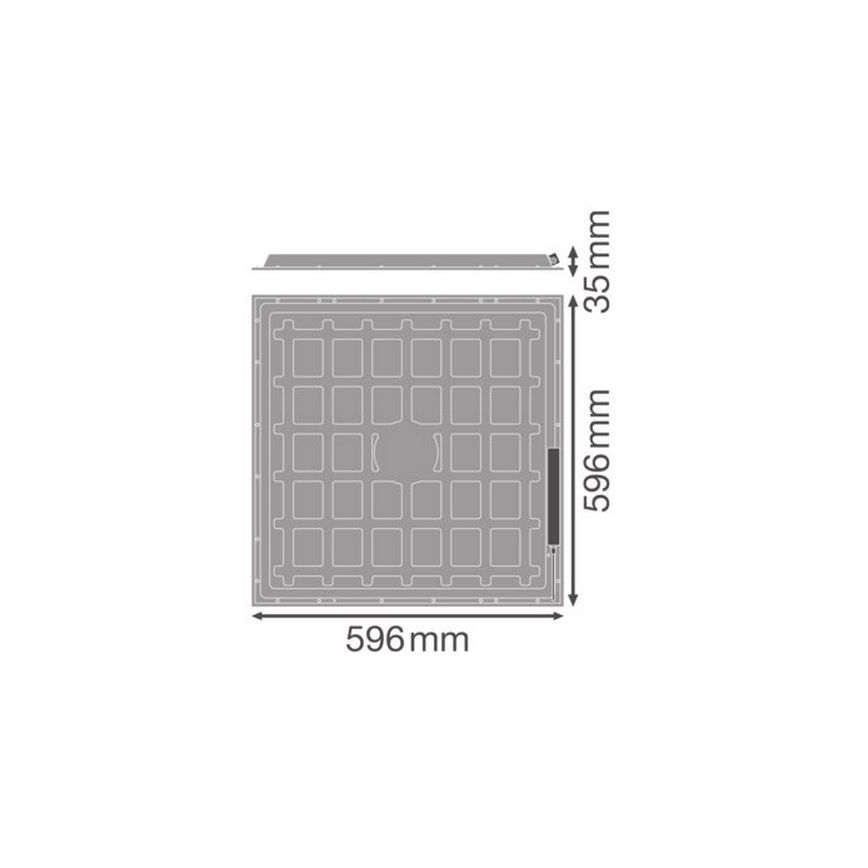 Ledvance - Painel embutido LED ESSENTIAL LED/36W/230V 6500K