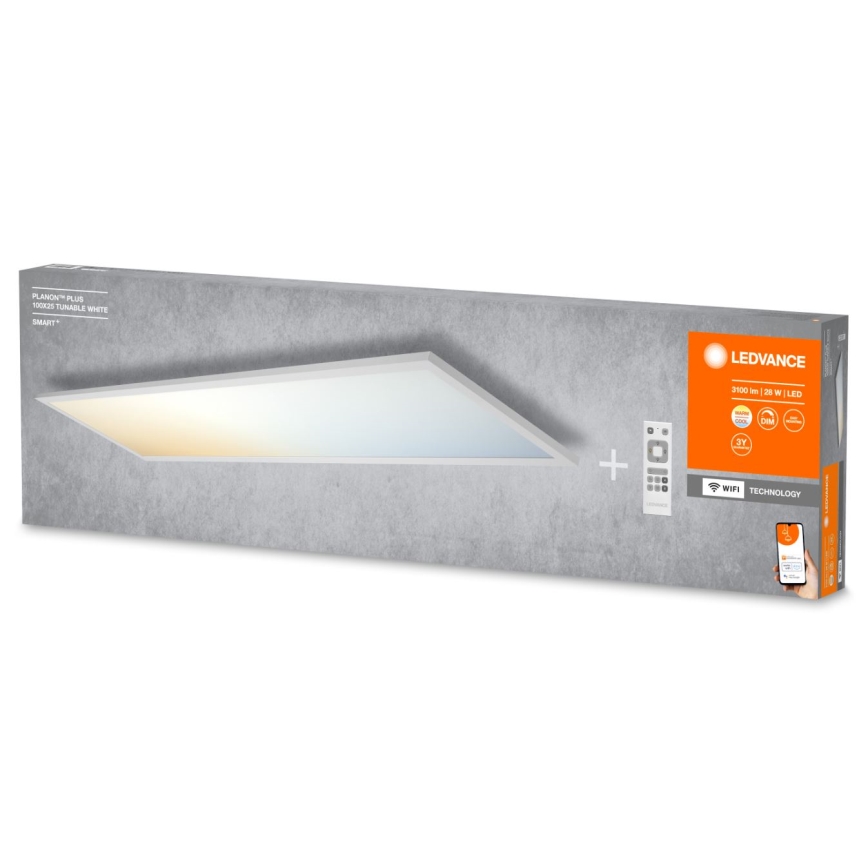 Ledvance - Painel LED com regulação SMART+ PLANON LED/30W/230V 3000-6500K Wi-Fi + comando