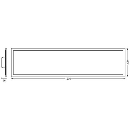 Ledvance - Painel LED com regulação SUN@HOME LED/35W/230V 2200-5000K CRI 95 Wi-Fi