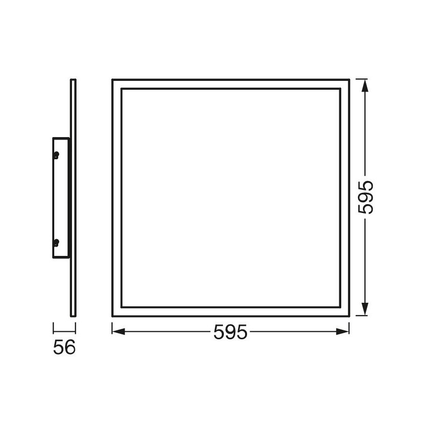 Ledvance - Painel LED PLANON LED/40W/230V