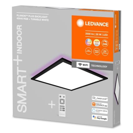 Ledvance - Painel LED RGBW com regulação SMART+ PLANON LED/28W/230V 3000-6500K Wi-Fi + controlo remoto