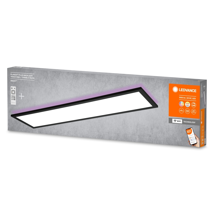Ledvance - Painel LED RGBW com regulação SMART+ PLANON LED/30W/230V 3000-6500K Wi-Fi + controlo remoto