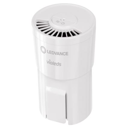Ledvance - Purificador de ar portátil com filtro HEPA PURIFIER UVC/4,5W/5V USB