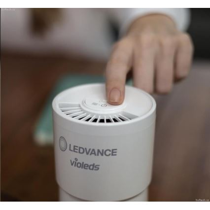 Ledvance - Purificador de ar portátil com filtro HEPA PURIFIER UVC/4,5W/5V USB