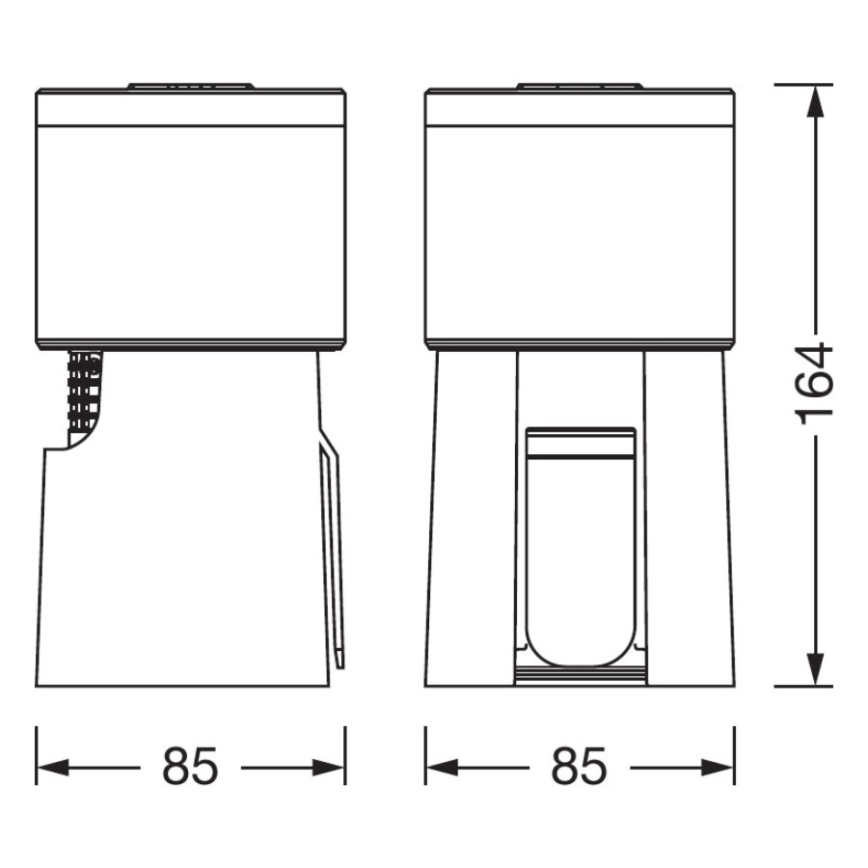 Ledvance - Purificador de ar portátil com filtro HEPA PURIFIER UVC/4,5W/5V USB