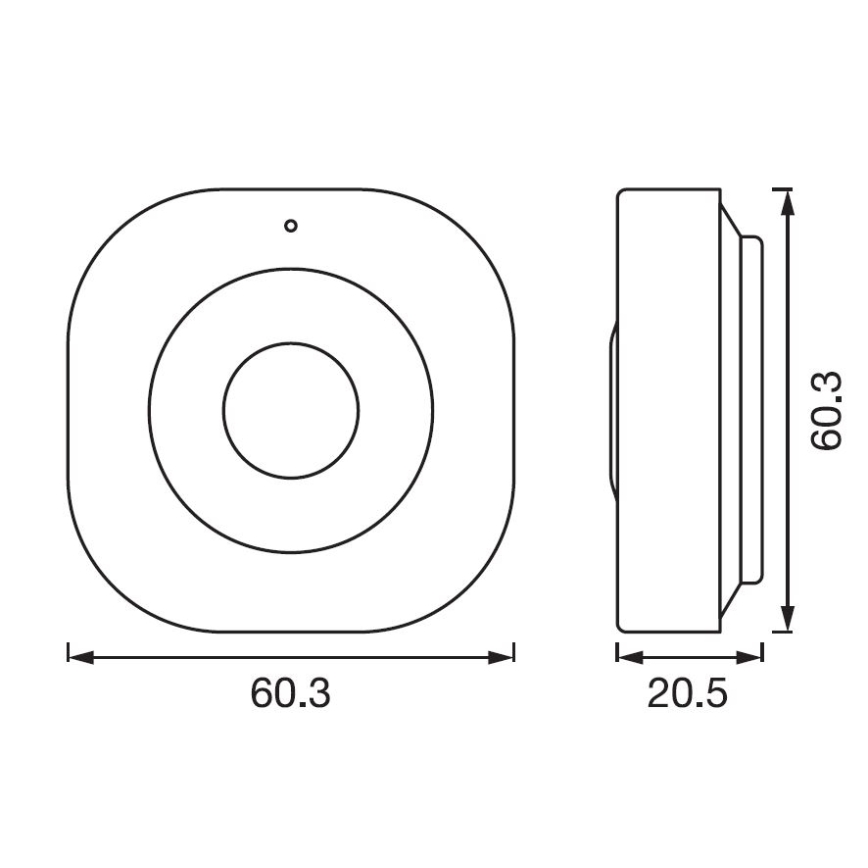 Ledvance - Sensor de movimento inteligente SMART+ 3,7V Wi-fi