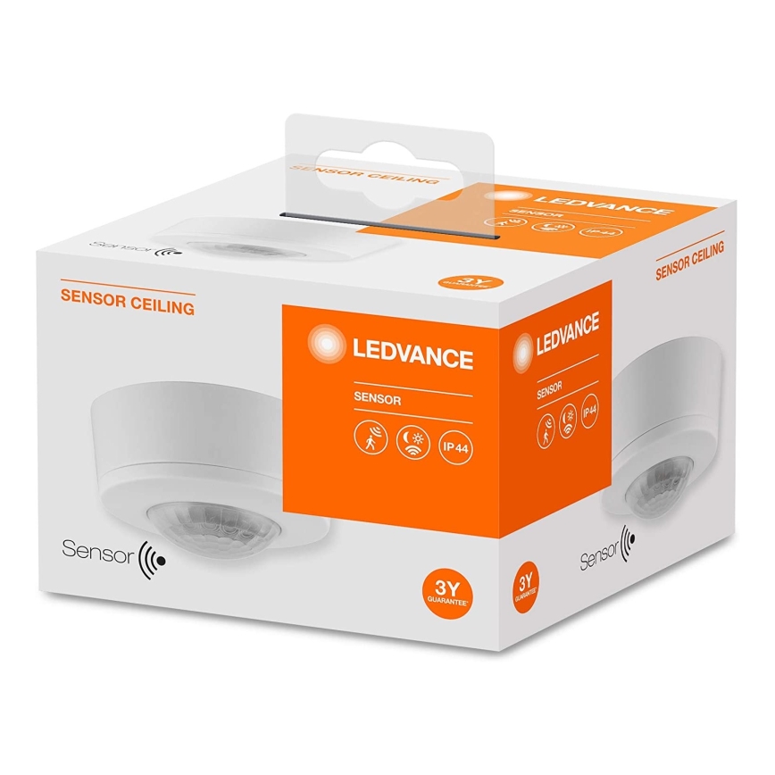 Ledvance - Sensor de movimento por infravermelhos 230V IP44 branco
