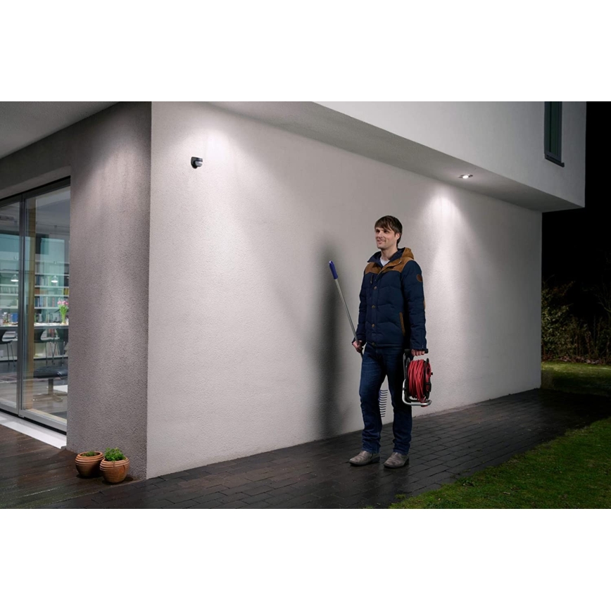 Ledvance - Sensor de movimento por infravermelhos para exterior 230V IP44 preto
