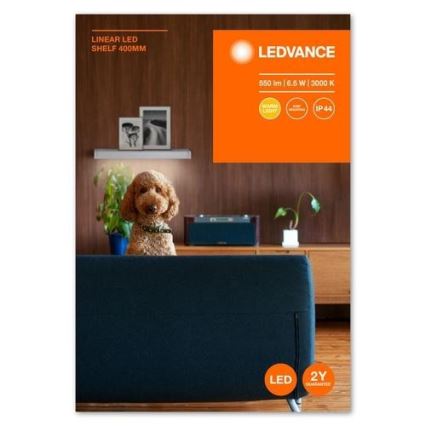 Ledvance - Shelf com iluminação LED LINEAR LED/6,5W/230V 40 cm IP44
