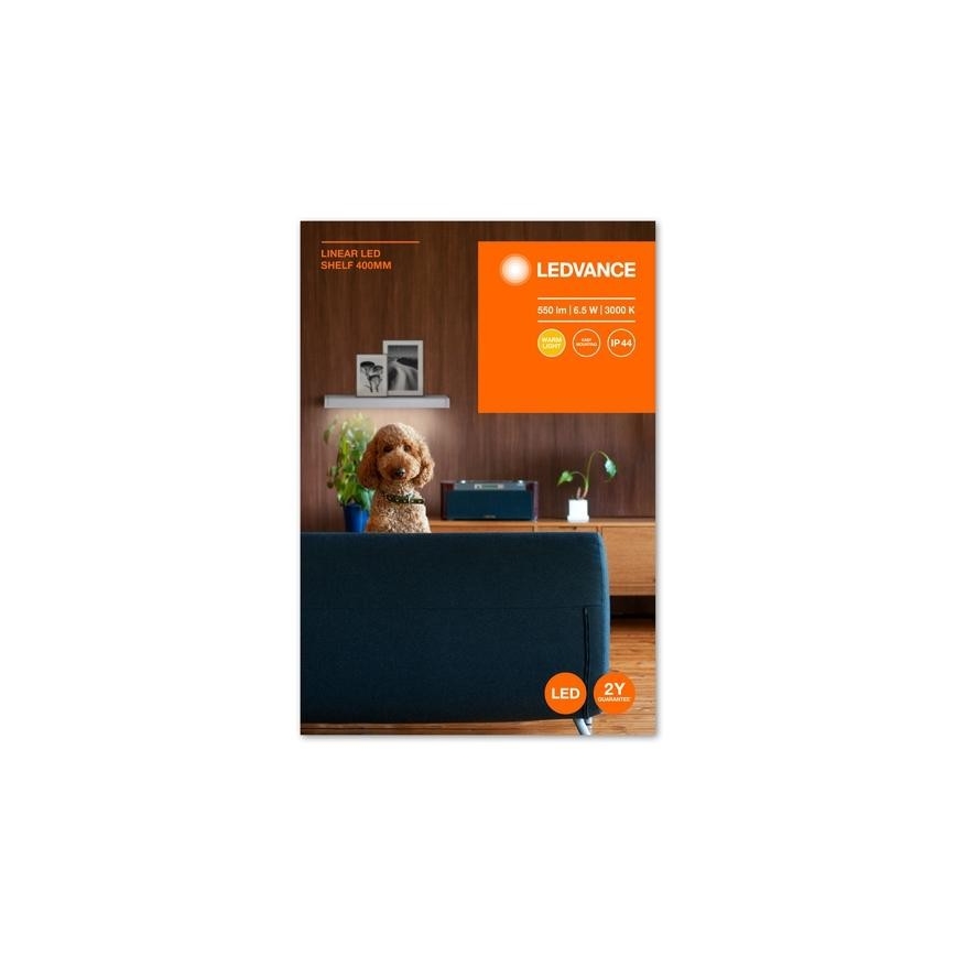 Ledvance - Shelf com iluminação LED LINEAR LED/6,5W/230V 40 cm IP44