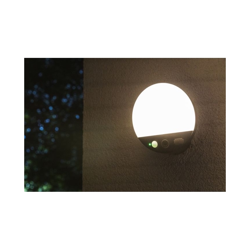 Ledvance - Luminária de parede LED exterior com sensor e câmara SMART+ LED/15W/230V Wi-Fi IP44