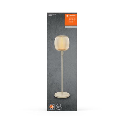 Ledvance - Suporte de candeeiro DECOR STICK 1xE27/40W/230V bege