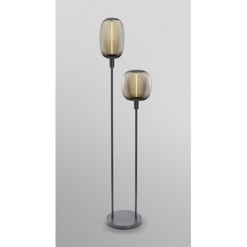 Ledvance - Suporte de candeeiro DECOR STICK 2xE27/40W/230V antracite