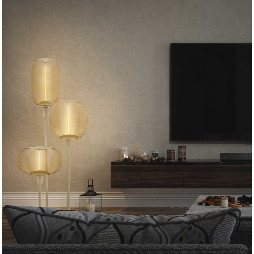Ledvance - Suporte de candeeiro DECOR STICK 3xE27/40W/230V bege