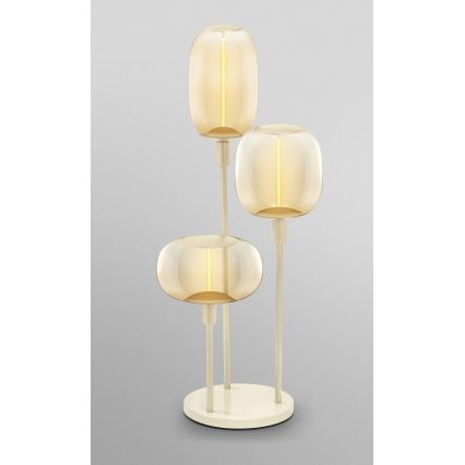 Ledvance - Suporte de candeeiro DECOR STICK 3xE27/40W/230V bege