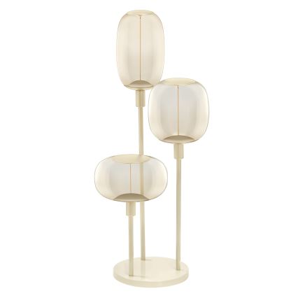 Ledvance - Suporte de candeeiro DECOR STICK 3xE27/40W/230V bege