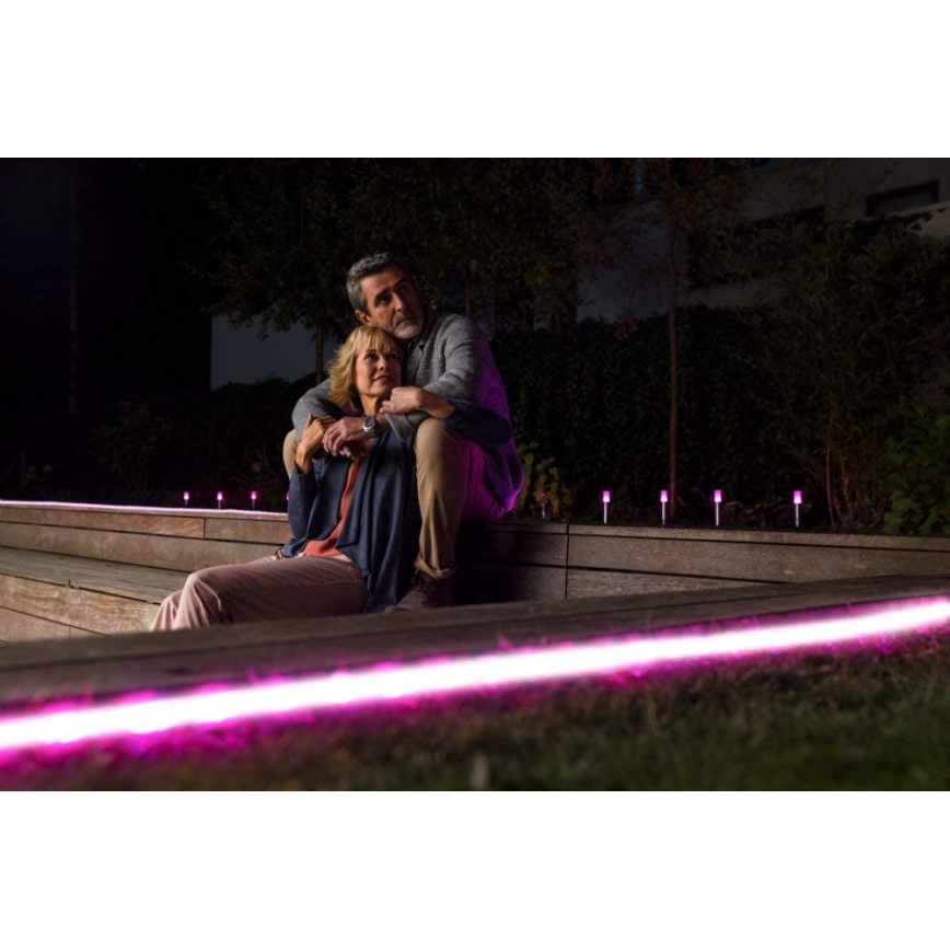 Ledvance - Tira exterior LED RGB + TW SMART + FLEX 3m LED/15W/230V 2700K-6500K IP44 Wi-Fi