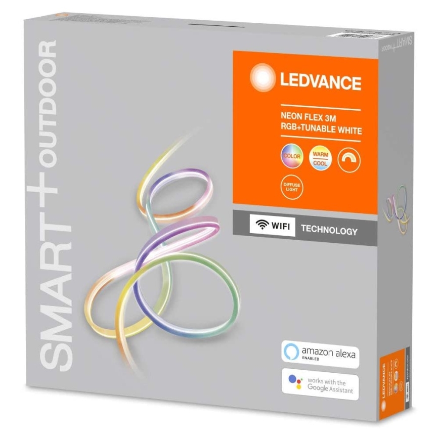 Ledvance - Tira exterior LED RGB + TW SMART + FLEX 3m LED/15W/230V 2700K-6500K IP44 Wi-Fi