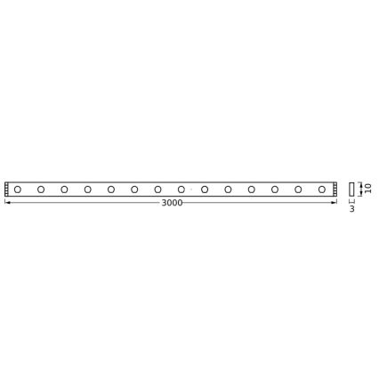 Ledvance- Tira LED RGB com regulação SMART+ MAGIC FLEX 3m LED/15,5W/230V Wi-Fi + comando