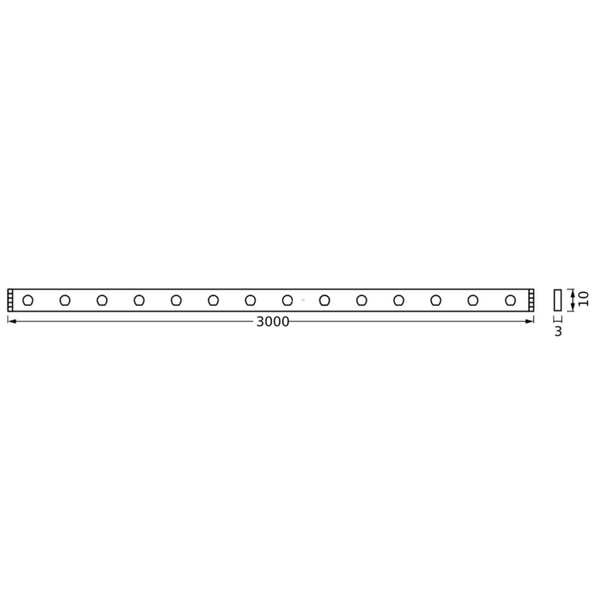 Ledvance- Tira LED RGB com regulação SMART+ MAGIC FLEX 3m LED/15,5W/230V Wi-Fi + comando