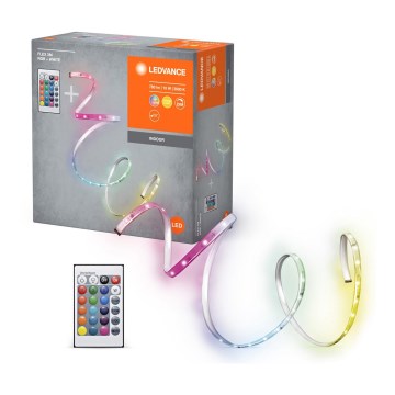 Ledvance - Tira LED RGBW com regulação FLEX 3m LED/10W/230V + controlo remoto