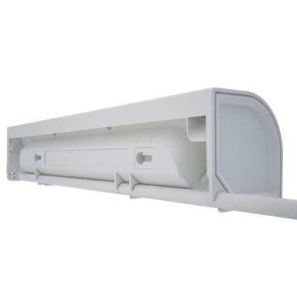 Legrand 049406 - Cabo de extensão 3Z Tipo E + USB-A + USB-C 1m prateado/branco