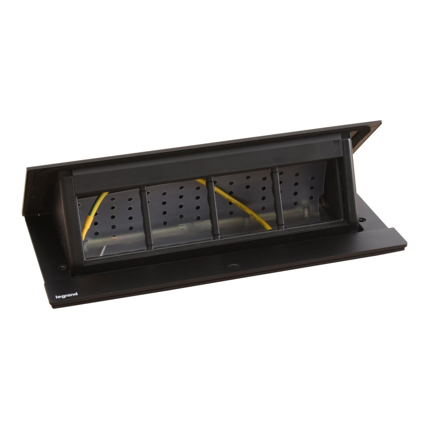 Legrand 654810 - Armação para tomada para tampo de mesa POP-UP 8M preto