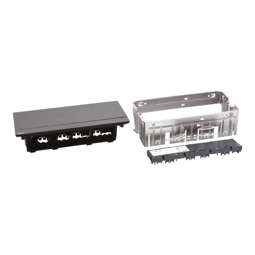 Legrand 654810 - Armação para tomada para tampo de mesa POP-UP 8M preto