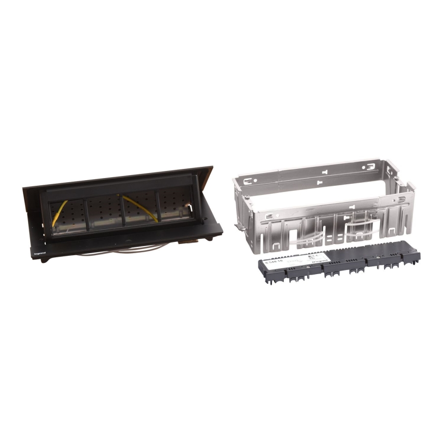 Legrand 654810 - Armação para tomada para tampo de mesa POP-UP 8M preto