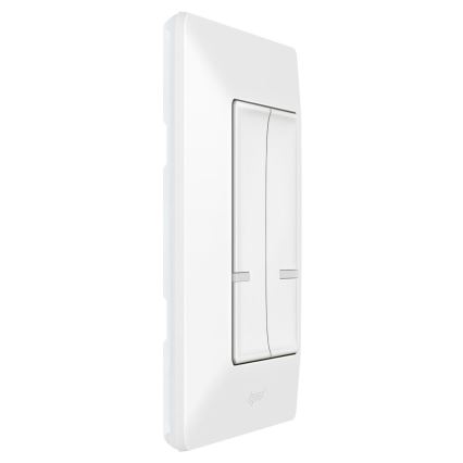 Legrand 752187- Interruptor inteligente sem fios de 2 botões VALENA 1xCR2032 Wi-Fi IP40
