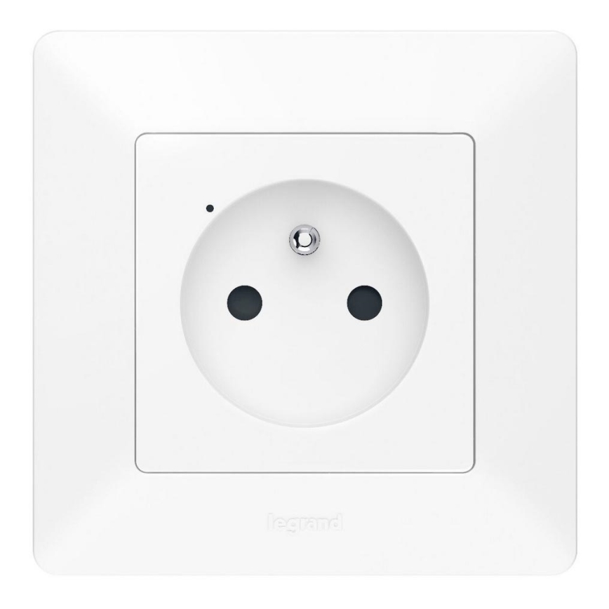 Legrand 752193 - Tomada inteligente VALENA 3680W/16A/230V Wi-Fi IP41