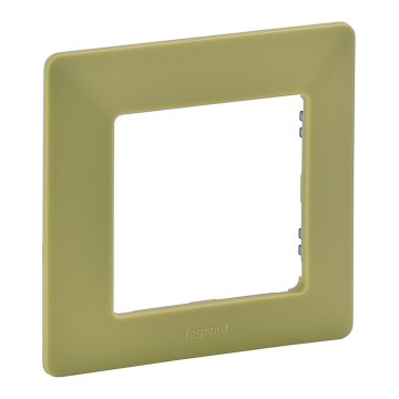 Legrand 754081 -Moldura para interruptores VALENA LIFE 1P verde