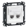 Legrand 75C5UB2 - Tomada de dados VALENA LIFE 1xRJ45 classe 5E UTP branco