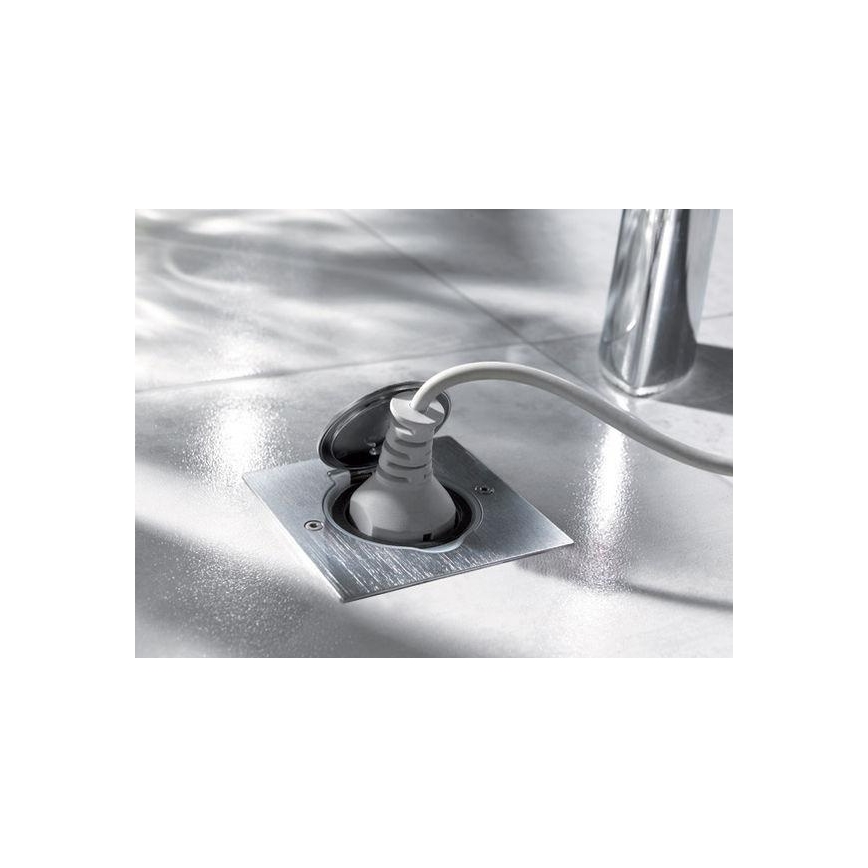 Legrand 89700 - Moldura para ficha de chão PLATINUM 2M IP44 inoxidável