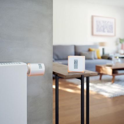 Legrand NVP-PRO - CONJUNTO 2x Cabeça termostática inteligente + porta 3V Wi-Fi