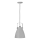 Leuchten Direkt 11059-15 - Candeeiro suspenso EVA 1xE27/60W/230V diâmetro 21,5 cm cinzento