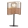 Leuchten Direkt 11150-79 - Candeeiro de mesa REED 1xE27/60W/230V
