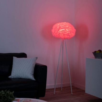Leuchten Direkt 11212-16 - LED RGBW Candeeiro de chão com regulação NAOMI LED/10W/230V 2700-5000K Wi-Fi TUYA + comando