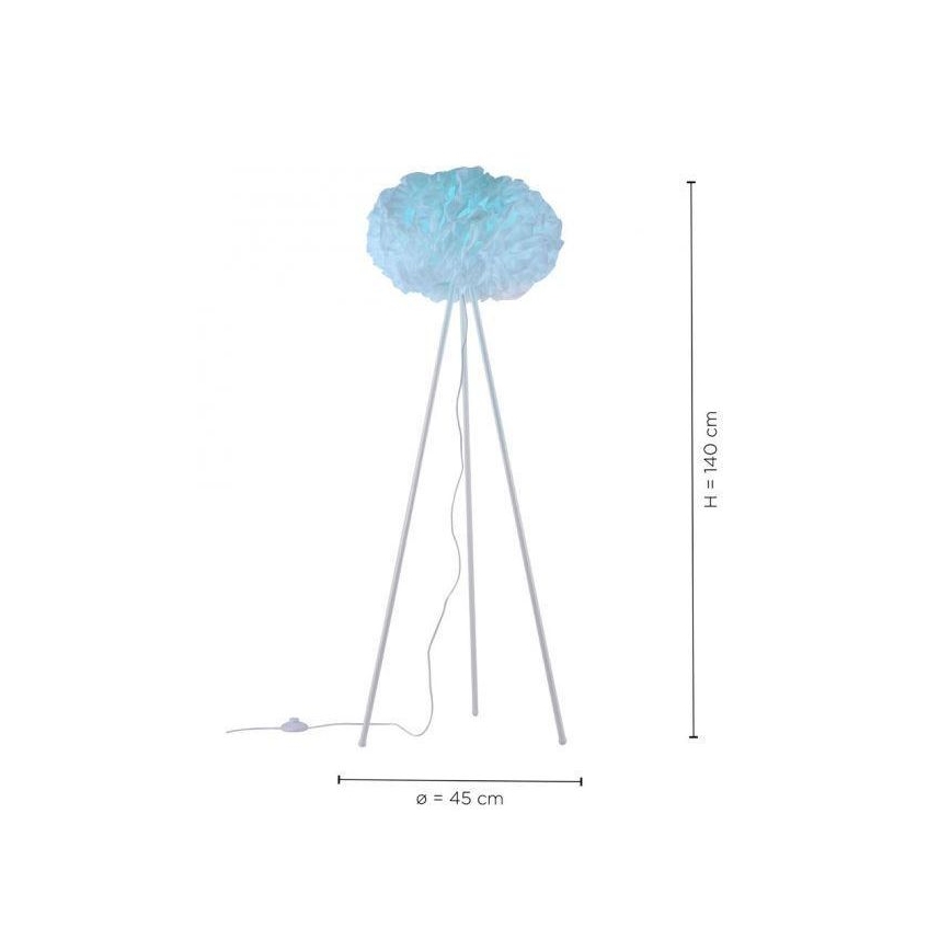 Leuchten Direkt 11212-16 - LED RGBW Candeeiro de chão com regulação NAOMI LED/10W/230V 2700-5000K Wi-Fi TUYA + comando