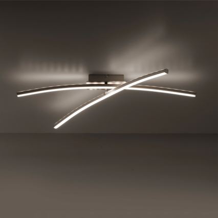 Leuchten Direkt 11255-55 - Candelabro montado à superfície LED RGB com regulação ALINA 2xLED/8,1W/230V 2700-5000K + controlo remoto
