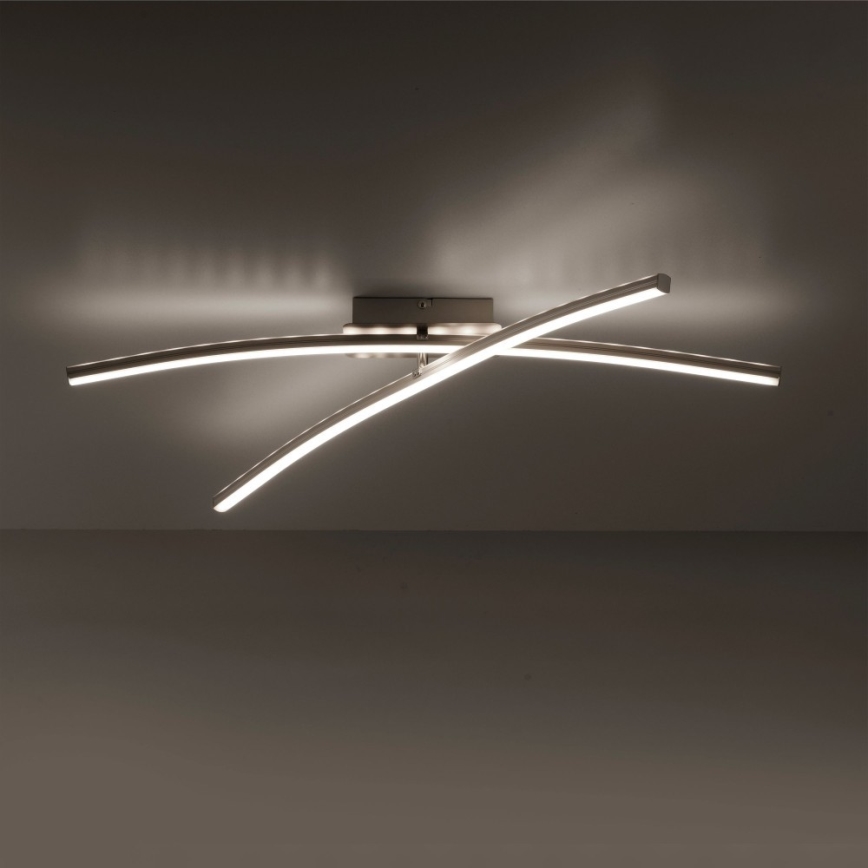 Leuchten Direkt 11255-55 - Candelabro montado à superfície LED RGB com regulação ALINA 2xLED/8,1W/230V 2700-5000K + controlo remoto