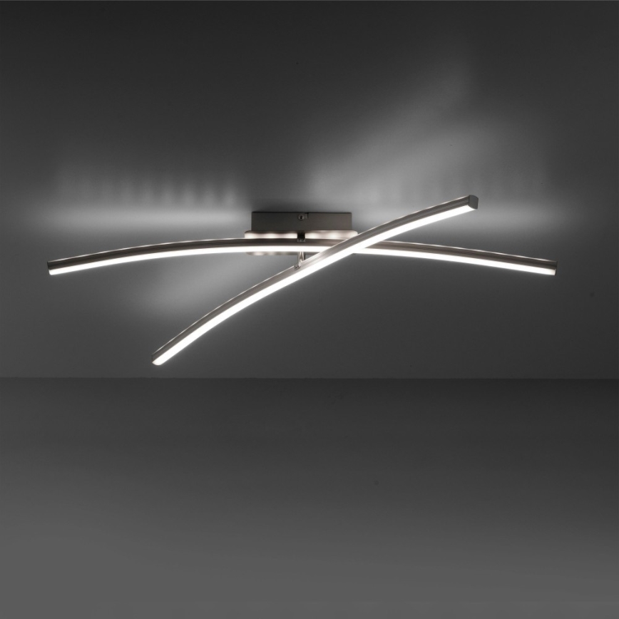 Leuchten Direkt 11255-55 - Candelabro montado à superfície LED RGB com regulação ALINA 2xLED/8,1W/230V 2700-5000K + controlo remoto