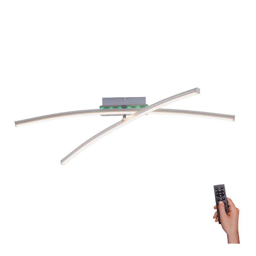 Leuchten Direkt 11255-55 - Candelabro montado à superfície LED RGB com regulação ALINA 2xLED/8,1W/230V 2700-5000K + controlo remoto