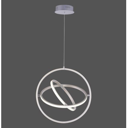 Leuchten Direkt 11260-55 - Candelabro num fio fosco LED JELLA 3xLED/28W/230V