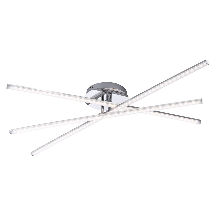 Leuchten Direkt 11274-55 - Candelabro montado à superfície LED SIMON 3xLED/8W/230V mate cromado