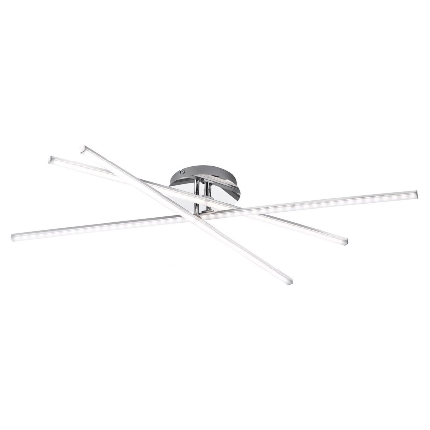 Leuchten Direkt 11274-55 - Candelabro montado à superfície LED SIMON 3xLED/8W/230V mate cromado