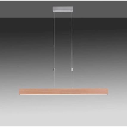 Leuchten Direkt 11420-78 - Candelabro suspenso LED com regulação AMANDA LED/30W/230V