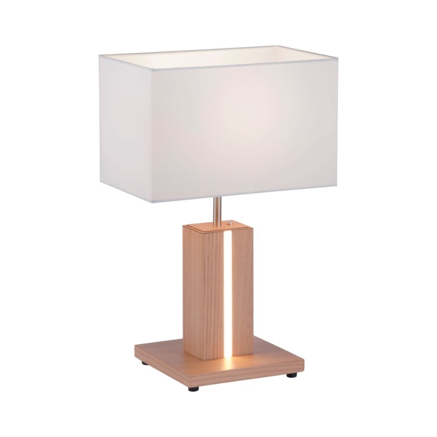 Leuchten Direkt 11421-78 - Candeeiro de mesa LED com regulação AMANDA 1xE27/40W/230V + 1xLED/5W