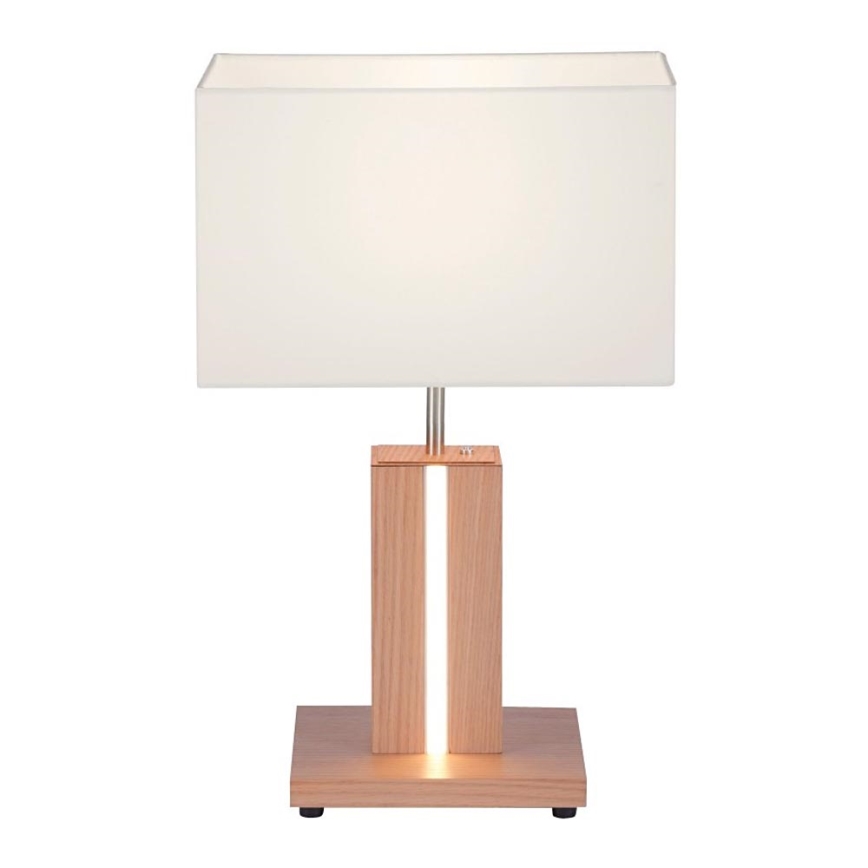 Leuchten Direkt 11421-78 - Candeeiro de mesa LED com regulação AMANDA 1xE27/40W/230V + 1xLED/5W